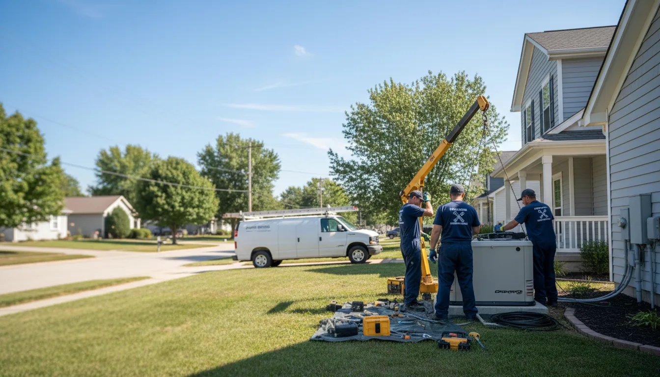 Generator Installation in Farnhamville, IA near me